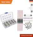 Produktbild: Hochwertiges 150er Set Glassicherungen 5×20mm und AGC Halter - Stark & Sicher
