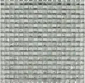 Produktbild: KNG Mosaikfliesen Mosaikfliese Glas Diamant 30 x 30 cm silber, Glas, Grau