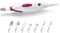 Produktbild: medisana Maniküre-Pediküre-Set MP 815, für Nägel, Nagelhaut u. Hornhaut, 2 Stufen, Links-/Rechtslauf,Aufsätze