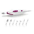 Produktbild: medisana MP 815 elektrisches Maniküre & Pediküre-Set mit 7 Aufsätzen
