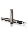 Produktbild: Parker IM Füller | Dark Espresso | Füllfederhalter mit feiner Feder | blaue Tinte | Geschenkbox
