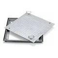 Produktbild: ZARGES Schachtabdeckung Aluminium 800 x 800 mm Außenmaß 960 x 960 mm