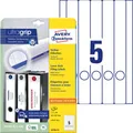 Produktbild: Avery-Zweckform Ordner-Etiketten L4758-10 38 x 297mm Papier Weiß Permanent haftend 50St.