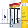 Produktbild: AVERY Zweckform Ordnerrücken Etiketten 38 x 297 mm weiß 50 Etiketten