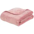 Produktbild: Wohndecke Kuscheldecke Cashmere Feeling, liebling, wärmeisolierend, feuchtigkeitsregulierend, aus High-Tech Mikrofaser rosa 180 cm x 220 cm