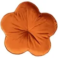 Produktbild: beties Heimtextil Kissen-Blume, Dunkelorange, Textil, Uni, Füllung: Faserbällchen, Freiform, 50x50 cm, Oeko-Tex® Standard 100, Wohntextilien, Kissen, Dekokissen