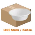Produktbild: Einwegschüssel NatureStar BIO Zuckerrohr 370 ml 1000 Stück lebensmittelecht, umweltfreundlich, Kartonabgabe 41115