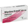 Produktbild: Migräne-Kranit 500mg Zäpfchen