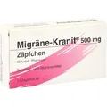 Produktbild: Migräne-Kranit 500mg Zäpfchen 10 ST