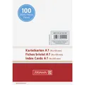 Produktbild: Karteikarten Brunnen A7 Farbe weiß unliniert Inhalt 100 Stück