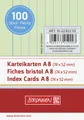 Produktbild: BRUNNEN 10-2282250 Karteikarten Karteikarton 180 g/m² A8 quer liniert grün NEU