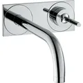 Produktbild: hansgrohe AXOR Uno Einhebel-Waschtischmischer Unterputz, Platte für Wandmontage, Ausladung 225mm, 38115000, Farbe: Chrom