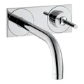Produktbild: hansgrohe Fertigmontageset Axor Uno UP-Waschtisch-Einhebelmischer, Pin-Griff, Pl, A 225mm, chr