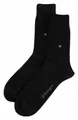 Produktbild: Burlington Herren Everyday Einfach Baumwolle Socken - Schwarz