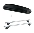 Produktbild: Dachbox JUEASY300L+Alu Dachträger RB003 für Skoda Fabia III SW 5Türer ab 15
