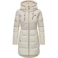 Produktbild: Ragwear Winterjacke Ashani Block Intl. stylischer Winterparka mit gefütterter Kapuze braun XXL (44)