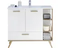 Produktbild: pelipal Waschtischunterschrank Quickset 923 BxHxT 100,5 x 87,5 x 46 cm Front wei