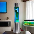 Produktbild: Lavalampe SANDRO 39cm Blau Grün inkl. Leuchtmittel Kabelschalter Stimmungslicht