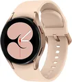 Produktbild: Samsung Galaxy Watch4 BT, Runde Bluetooth Smartwatch, Wear OS, dreh-Bare Lünette, Fit-nessuhr, Fitness-Tracker, 40 mm, Pink Gold (Deutche Version)