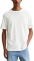 Produktbild: Marc O'Polo Denim Herren T-Shirt aus Bio-Baumwolle Regular Fit, Weiß (Egg White), XL