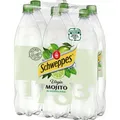 Produktbild: Schweppes Virgin Mojito Limonade, alkoholfreier Drink mit Minze und Limette im 6er Pack (6 x 1,25 l)