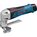 Produktbild: Akku-Blechschere GSC 12V-13 Professional, 12Volt blau/schwarz, Li-Ionen-Akku 2,0 Ah, in L-BOXX