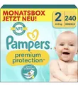 Produktbild: Pampers Baby Windeln Größe 2 4-8kg Premium Protection Mini Monatsbox 240 Stück