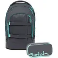 Produktbild: Satch Pack Mint Phantom Schulrucksack Set 2tlg.