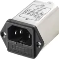 Produktbild: Tru Components TC-10101436 Netzfilter mit Kaltgerätebuchse 250 V/AC 10 A 0.3 mH (TC-10101436)