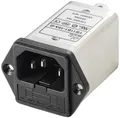 Produktbild: TRU COMPONENTS TC-10101436 Netzfilter mit Kaltgerätebuchse 250 V/AC 10A 0.3 mH (L x B x H) 54.3 x 44 x 31.3mm 1St.