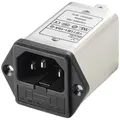 Produktbild: TRU COMPONENTS TC-10101436 Netzfilter mit Kaltgerätebuchse 250 V/AC 10 A 0.3 mH