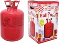 Produktbild: Party Factory Ballongas Helium für ca. 50 Luftballons 400l inkl. Füllventil
