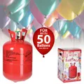 Produktbild: CEPEWA - Helium Ballongas für 50 Ballons Heliumflasche für Luftballons