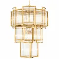 Produktbild: Eichholtz Luxus Kronleuchter Gold Ø 58 x H 84 cm Hotel & Restaurant Kronleuchter