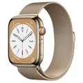 Produktbild: Apple Watch Series 8 45mm Cellular Edelstahl GOLD Zustand: Sehr Gut