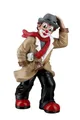 Produktbild: GILDE Comicfigur Clownfigur Stürmische Zeiten Kunstharz Handbemalt 15 cm (1 St)