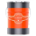 Produktbild: BEKATEQ Dachfarbe 3 in 1 Lichtgrau 10L in seidenglänzend, für Metalldach, Blechdach, Eternit - Blechdachfarbe & Sockelfarbe, Metallschutzlack, Dachbeschichtung LS-580