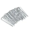 Produktbild: ESTEXO Metall Heringe Erdanker Zeltheringe Zeltnagel Erdnagel Bodenanker, 140 x 30 mm, Ø 3 mm, Befestigungsanker für Garten Zaun Zelt Camping (100 Stück)
