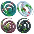 Produktbild: 4 Stück Gummischlange Schlange Realistische Gummi Spielzeug Schlange Verschie...