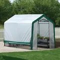 Produktbild: Shelter Logic Foliengewächshaus, 4,32 m2,weiß / grün,180 x 240 x 200 cm (L x B x H)