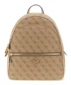 Produktbild: GUESS Manhattan II Backpack L Rucksack Rucksack Latte Logo hellbraun braun Neu