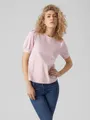 Produktbild: Vero Moda T-Shirt VMKERRY 2/4 O-NECK TOP VMA JRS NOOS mit Rundhalsausschnitt