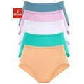 Produktbild: petite fleur Taillenslip (5er-Pack) aus weicher Pikee-Qualität blau|bunt 44