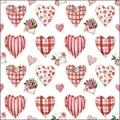 Produktbild: Ambiente Servietten Lunchservietten 33 x 33 cm Herzen Liebe / lovely hearts