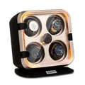 Produktbild: Uhrenbeweger Watch Winder Schaukasten 4 Uhren leiser Motor 3 Modi LED Metallic