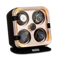 Produktbild: Uhrenbeweger Watch Winder Schaukasten 4 Uhren leiser Motor 3 Modi LED Metallic