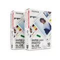 Produktbild: 2x Instax Mini Photo Slide 10 Blatt Design Rahmen kreativ analog Sofortbild