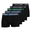 Produktbild: JACK & JONES Herren Unterhosen Shorts Boxershorts Trunks 5er Pack, Farbe:Schwarz, Wäschegröße:S, Artikel:- Black/Blue