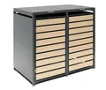 Produktbild: Tchibo - Mülltonnenbox - 132x80x116cm - anthrazit - Stahl