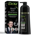 Produktbild: Schwarzes Haarshampoo, 400 ml, sofortige Haarfärbemittel für Männer und Fraue...